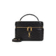 Saint Laurent Black Matelasse Leather Gaby Vanity Shoulder Bag