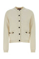 Gucci Cardigan In Cashmere Wool With Morsetto