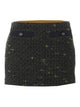 Gucci Boucle Wool Mini Skirt