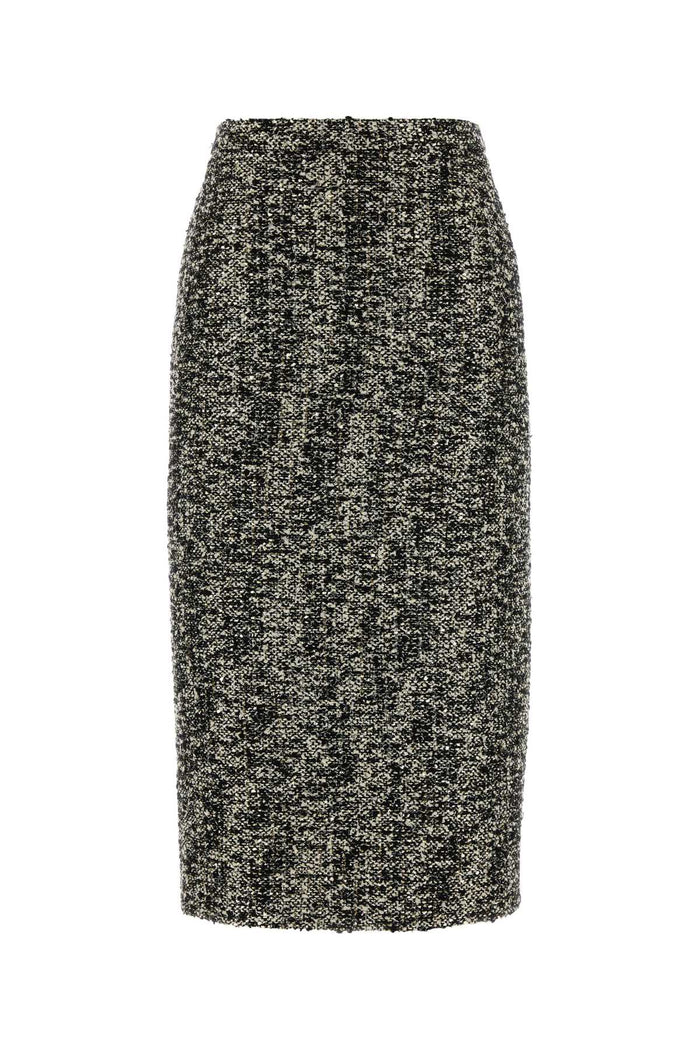 Gucci Multicolor Bouclã© Skirt