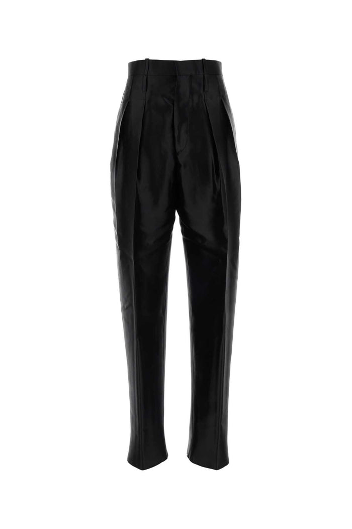 Bottega Veneta Black Taffeta Pant