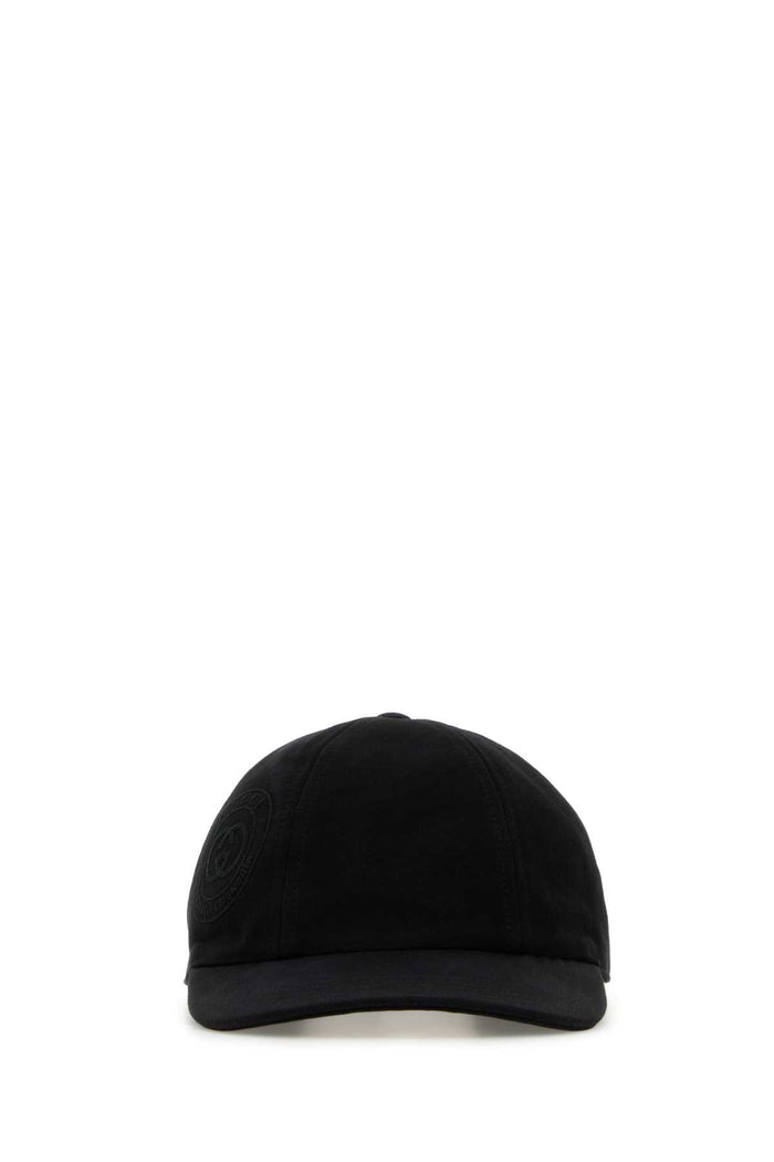 Gucci Cap With Curved Brim In Cotton