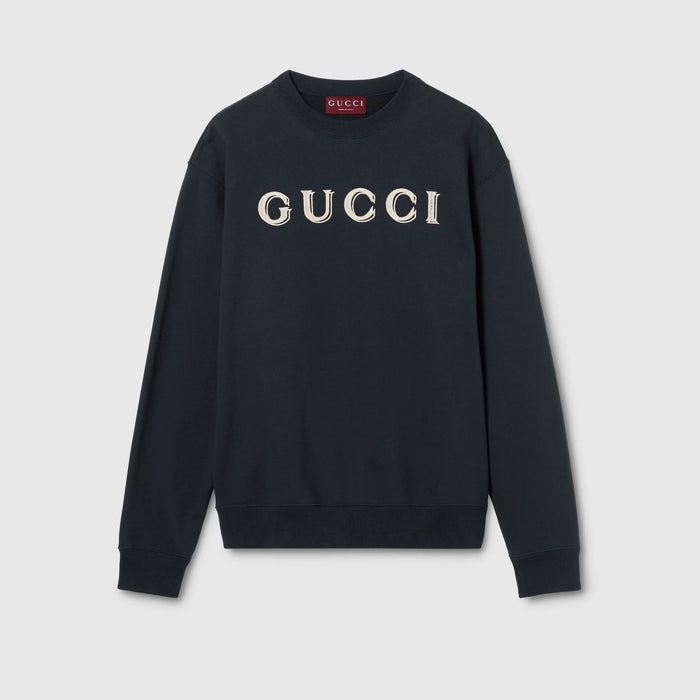 Gucci Midnight Blue Cotton Sweatshirt