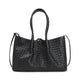 Bottega Veneta Black Fondant Pinacoteca Medium Lamb Leather Handbag