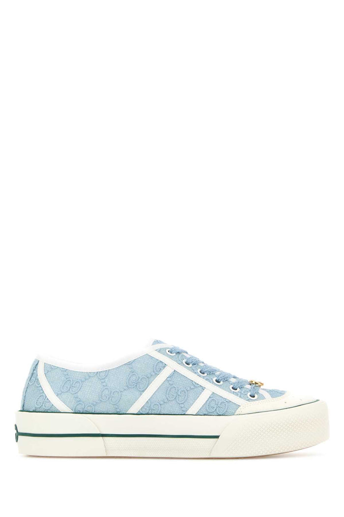 Gucci Light Blue Lace Sneakers