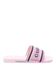 Gucci Pink Cotton Sandals
