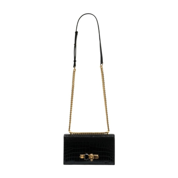 Alexander Mcqueen Jewelled Satchel Crossbody