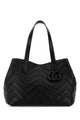 Gucci Gg Marmont Charme Black Lambskin Handbag