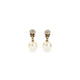 Alexander Mcqueen Pave Skl Earrings