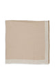 Gucci Shawl In Wool And Silk Gg