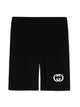 Gucci Ribbed Shorts With Intarsia