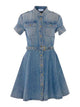 Alexander Mcqueen Denim Dress