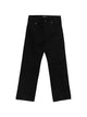 Balenciaga Black Cotton Denim Trousers