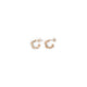 Bottega Veneta Gold Brass Earrings