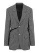 Balenciaga Wrap Tailored Jacket
