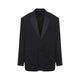 Balenciaga Black Wool Oversize Blazer