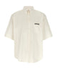 Balenciaga White Poplin Oversize Shirt