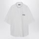 Balenciaga White Masking Tape Shirt