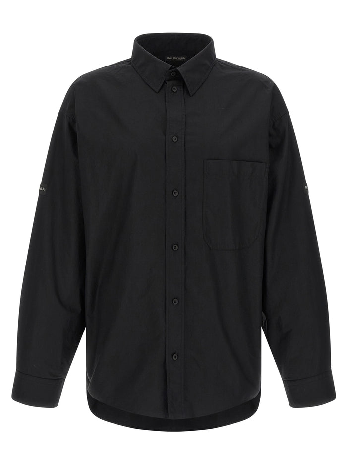 Balenciaga Logo Patch Shirt
