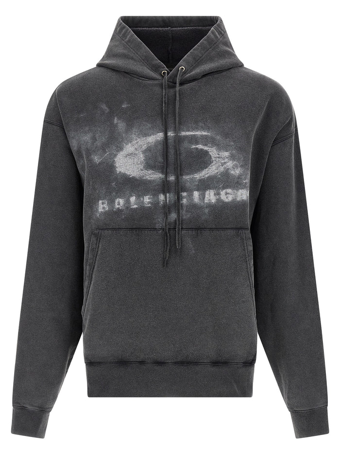 Balenciaga 'Washed Crayon Loop' Hoodie