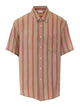 Saint Laurent Beige Striped Shirt