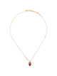 Saint Laurent Dore Vert Metal Necklace