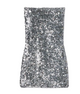Gucci Silver Acetate Elastane Polyester Dress