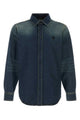 Gucci Blue Cotton Polyester Shirt