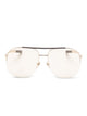 Gucci Golden Metal Sunglasses