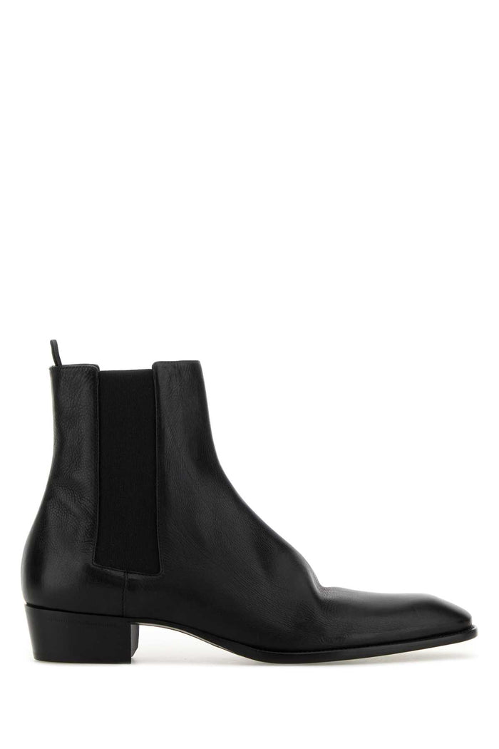 Saint Laurent Chelsea Boots In Leather