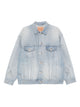 Balenciaga Denim Jacket Made Of Cotton