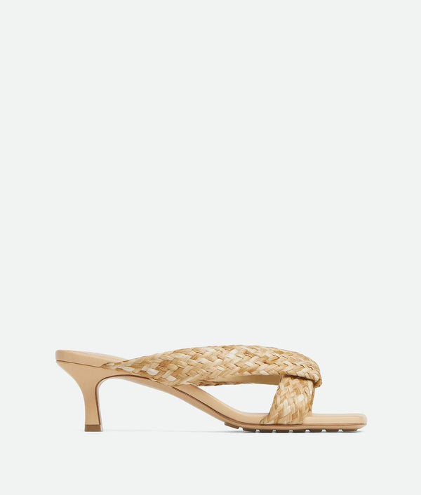 Bottega Veneta Raffia Riva Mules