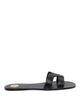 Saint Laurent Black Mabrouka Sandals