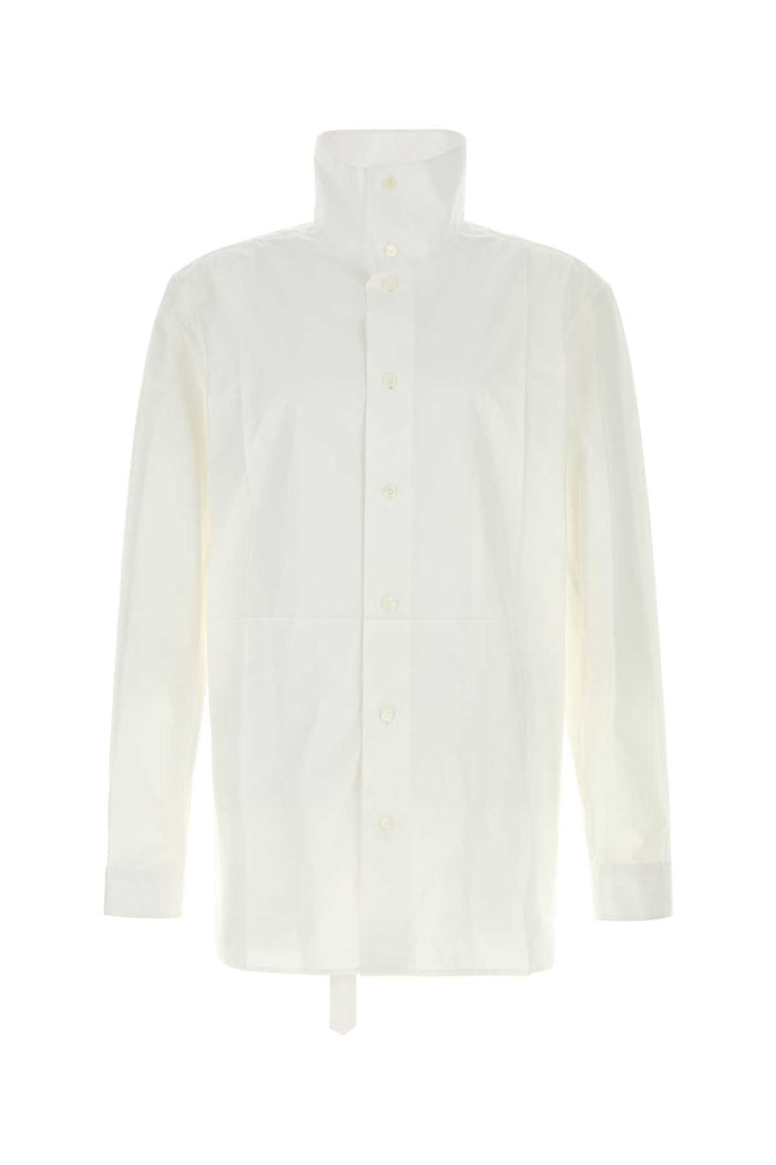 Bottega Veneta White Poplin Shirt