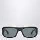 Saint Laurent Black Rectangular Sunglasses