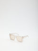 Saint Laurent Sl 900 Howl Square Sunglasses In Beige