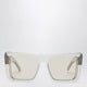 Saint Laurent Sl 900 Howl Square Sunglasses In Beige