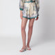 Zimmermann Cream Linen Indra Shorts