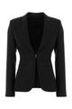 Gucci Black Stretch Wool Blend Blazer