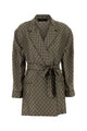 Gucci Printed Peaked Lapel Blazer
