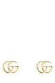 Gucci Double Hoop Logo Earrings