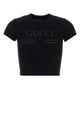 Gucci Black Cotton Blend T-Shirt