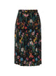 Gucci Multicolour Silk Flora Pleated Skirt