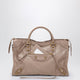 Balenciaga Le City Medium Handbag In Blush Leather
