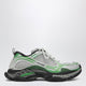 Balenciaga Triple S.2 Sneakers In Grey/Green Polyurethane
