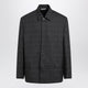 Balenciaga Grey Check Wool Jacket