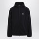 Balenciaga Technical Hooded Track Jacket In Polyamide, Black