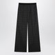 Balenciaga Dark Grey Tartan Trousers