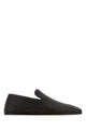 Bottega Veneta Dark Brown Leather Palazzo Loafers