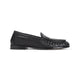 Bottega Veneta Black Leather Silenzio Supple Intrecciato Loafer